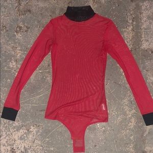 I. AM. GIA mesh bodysuit